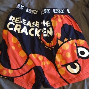 “Release the cracken” boxer/sleep shorts